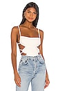 view 1 of 5 Mindy Bodysuit in White