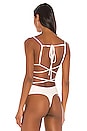 view 4 of 5 Mindy Bodysuit in White