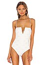 view 2 of 6 Tris Bodysuit in White