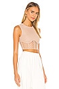 view 2 of 5 Irena Crop Top in Nude