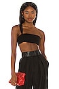 view 1 of 4 Alessandro Crop Top in Black