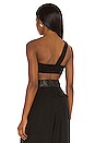 view 3 of 4 Alessandro Crop Top in Black