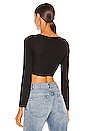 view 3 of 4 Tabitha Top in Black