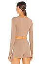 view 3 of 4 TOP CROPPED ARCELIA in Latte