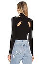 view 3 of 4 Alyson Cut Out Top in Black