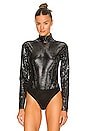view 2 of 5 Silvana Bodysuit in Black