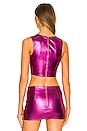 view 4 of 4 Kida Top in Fuchsia