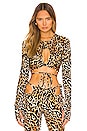 view 1 of 4 Nyla Top in Leopard