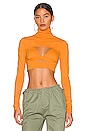view 1 of 4 Talie Top in Bright Orange