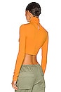 view 3 of 4 Talie Top in Bright Orange