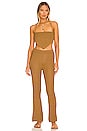 view 4 of 4 Gretna Crochet Halter Top in Sundial