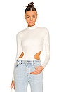 view 1 of 5 Micaela Bodysuit in White