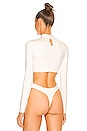 view 4 of 5 Micaela Bodysuit in White