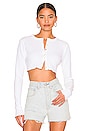 view 1 of 4 Trina Cardigan Top in Ivory