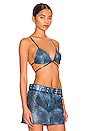 view 2 of 4 Tatiana Bra Top in Acid Blue