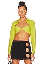 view 1 of 4 BLUSA NADIA in Acid Lime
