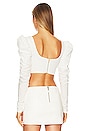 view 3 of 4 Mona Top in White