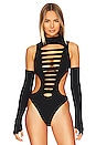 view 2 of 5 Anika Bodysuit in Black
