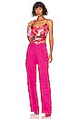 view 4 of 5 Dionne Top in Red Swirl Print