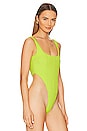 view 3 of 5 Aoife Bodysuit in Lime Green