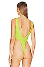 view 4 of 5 Aoife Bodysuit in Lime Green