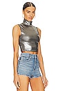 view 2 of 4 Natalia Top in Gunmetal