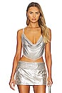 view 1 of 4 Nala Crop Top in Silver