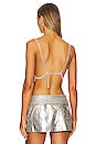 view 3 of 4 Nala Crop Top in Silver