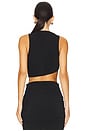 view 3 of 4 x Maggie MacDonald Inez Crop Top in Black