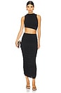 view 4 of 4 x Maggie MacDonald Inez Crop Top in Black