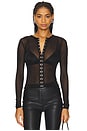 view 1 of 5 Aries Top in Black