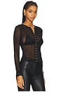 view 2 of 5 Aries Top in Black