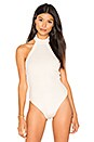 view 2 of 5 Turtleneck Cheeky Bodysuit in Ivory