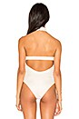 view 4 of 5 Turtleneck Cheeky Bodysuit in Ivory