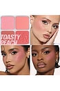view 4 of 10 Blush Filter Blurring Blushlighters Palette in Toasty Peach