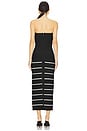 view 3 of 3 The Cameron Gown in Blk Alab Cmb