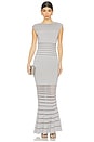 view 1 of 4 The Camila Gown in Met Silver