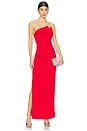 view 1 of 5 The Genevieve Gown in Cardinal