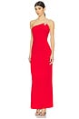 view 3 of 5 The Genevieve Gown in Cardinal
