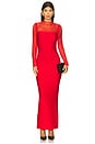 view 1 of 3 The Ella Gown in Chili