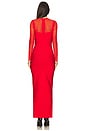 view 3 of 3 The Ella Gown in Chili