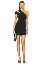 view 1 of 3 Icon One Shoulder Mini Dress in Black