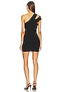 view 3 of 3 Icon One Shoulder Mini Dress in Black