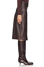 view 3 of 6 The Estella Skirt in Walnut
