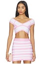 view 1 of 4 The Spotlight Crop Top in Pink