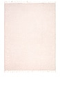 view 1 of 2 Simple Linen Throw Blanket in Light Grey
