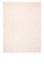 view 2 of 2 Simple Linen Throw Blanket in Light Grey