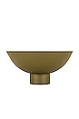 view 2 of 4 Large Essential Footed Bowl in Olive
