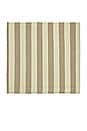 view 1 of 3 Essential Striped Set Of 4 Dinner Napkins in Olive & Sage