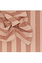 view 2 of 2 Essential Striped Dinner Napkin in Blush & Terracotta